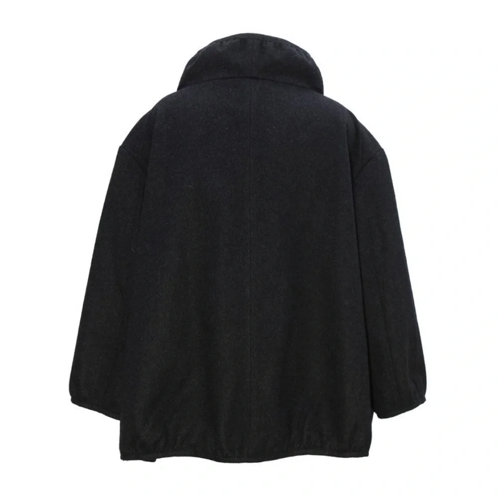 Chloé size 38 large 100% wool coat - Picture 3 of 4